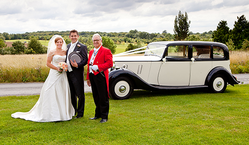 Neil with Bride and Groom
